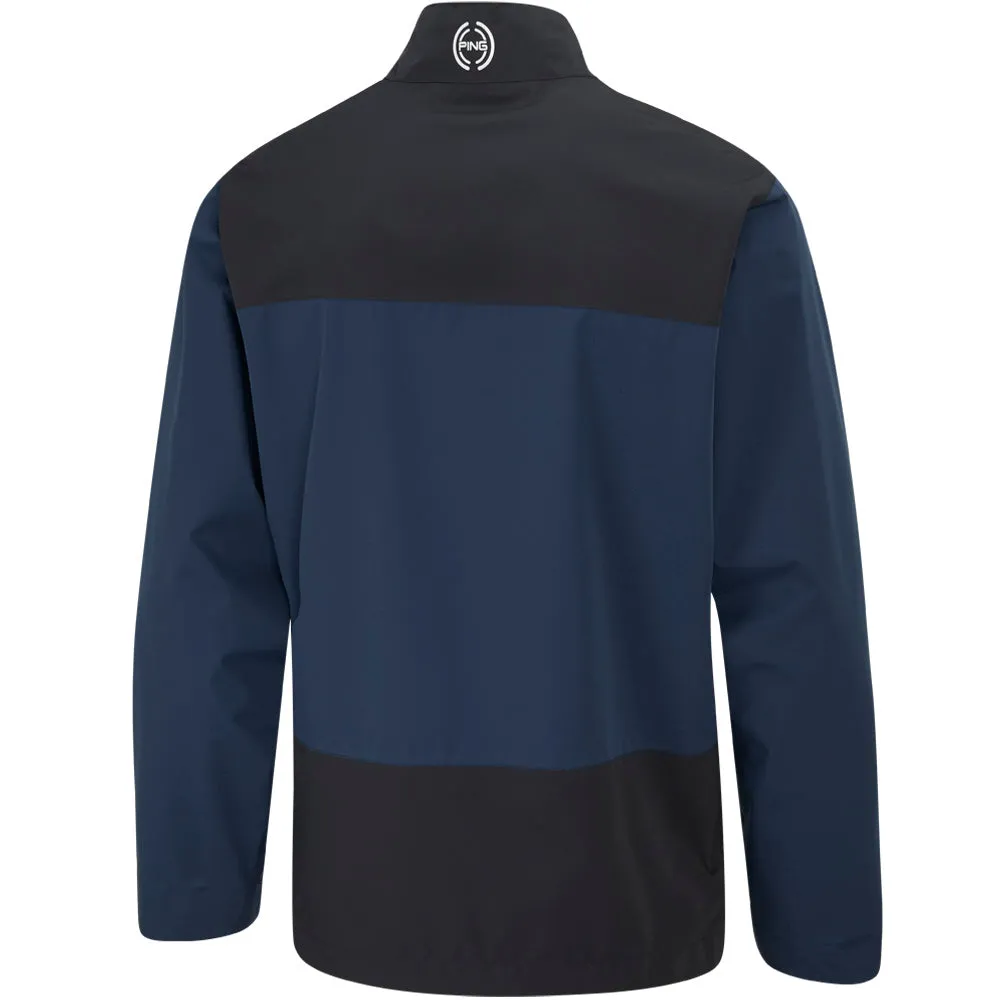 Loud Looks, Smooth Moves Ping Aquadrive Waterproof Jacket - Oxford Blue/Black