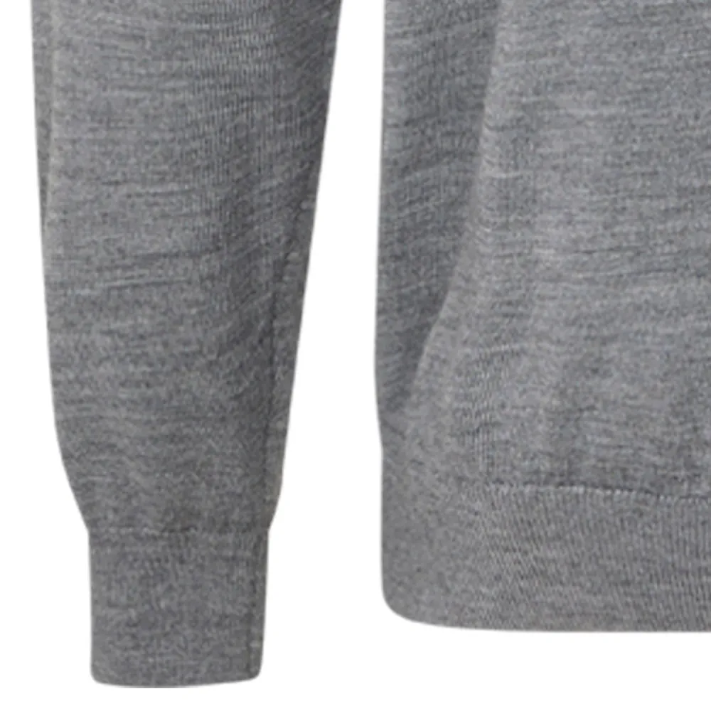 Affordable Rise Every Time Ping Dorset 1/4 Zip Pullover - French Grey Marl
