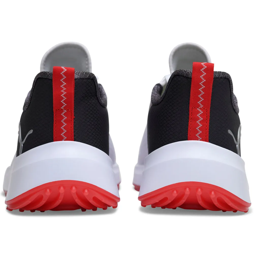 Puma Fusion Crush Sport Spikeless Waterproof Shoes - White/Dark Coal Own the Streets