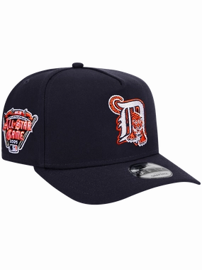 Detroit Tigers New Era MLB 05 ASG Pre-Curved 9FIFTY A-Frame Snapback Hat - Navy