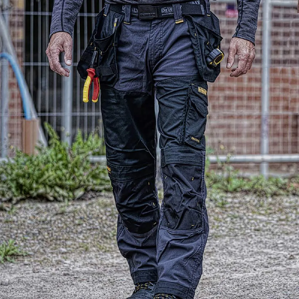 DeWalt Memphis Slim Fit Stretch Trousers Heavy Duty Work Pants