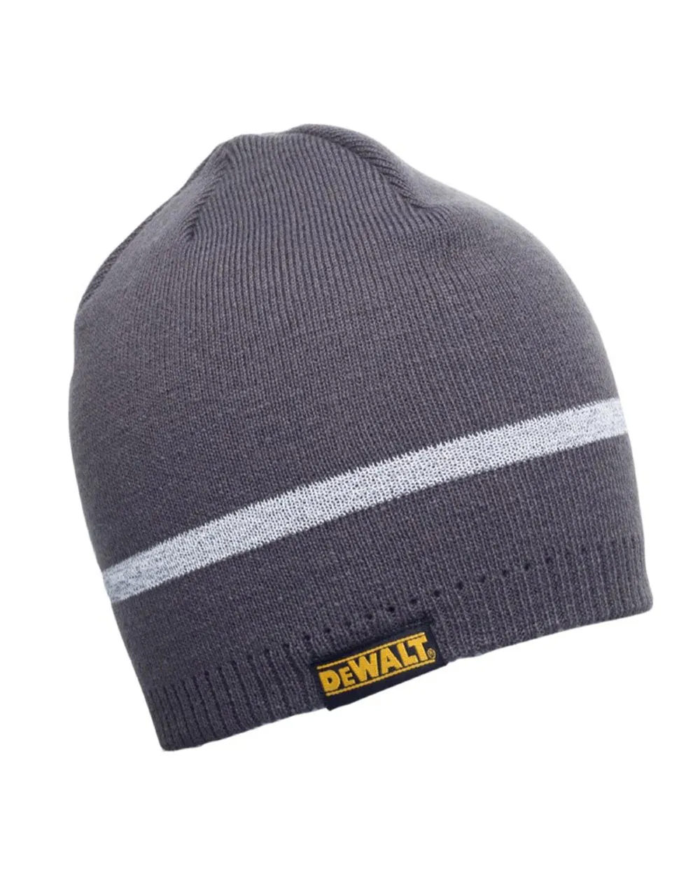 DeWalt Reflective Beanie Hat Thick Knit Beanie Caps