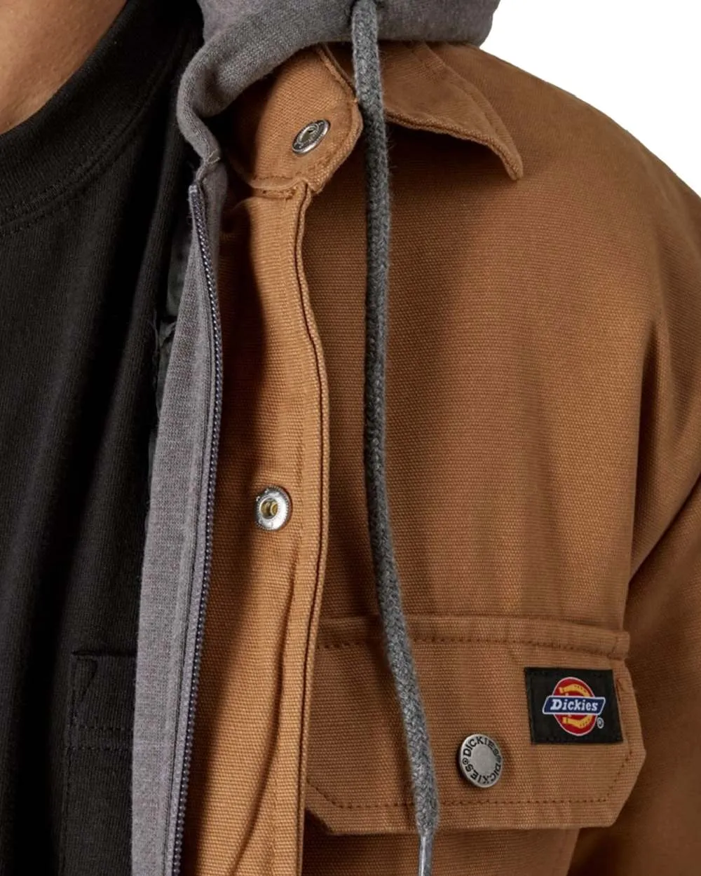 Dickies Mens Duck Shirt Jacket Men's Jackets and Coats