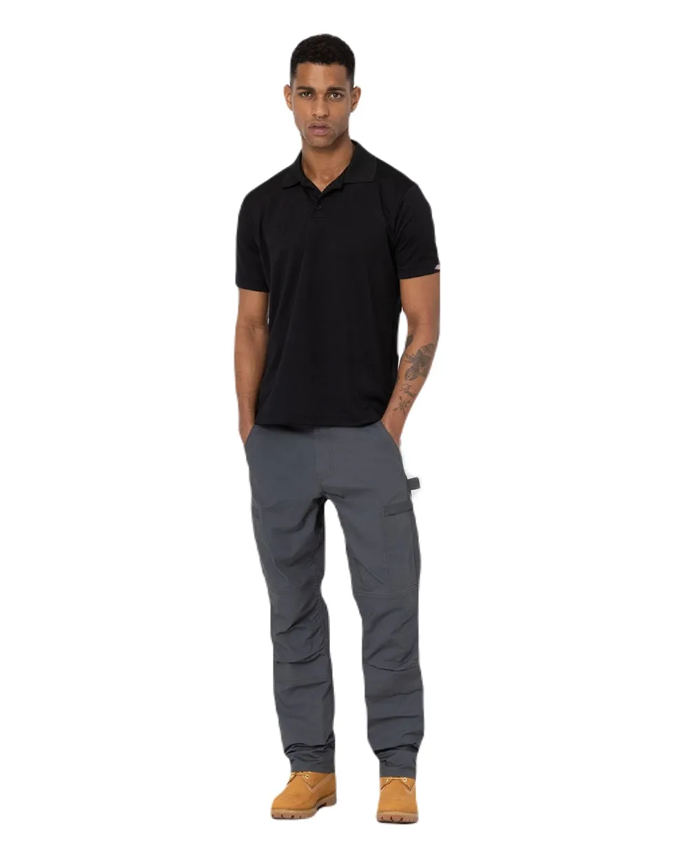 Dickies Mens Everyday Polo Shirt Workwear Button Shirts