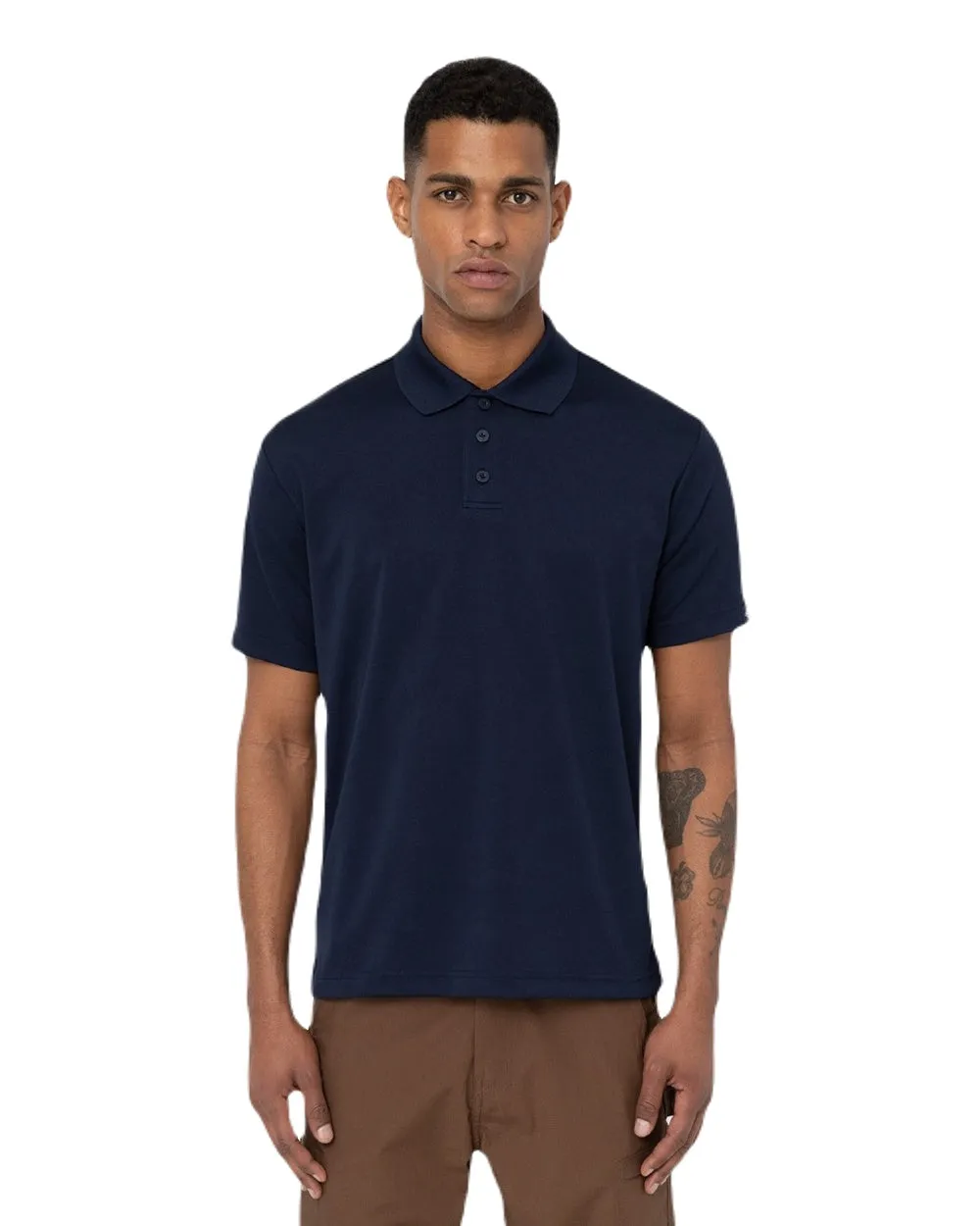 Dickies Mens Everyday Polo Shirt Workwear Button Shirts