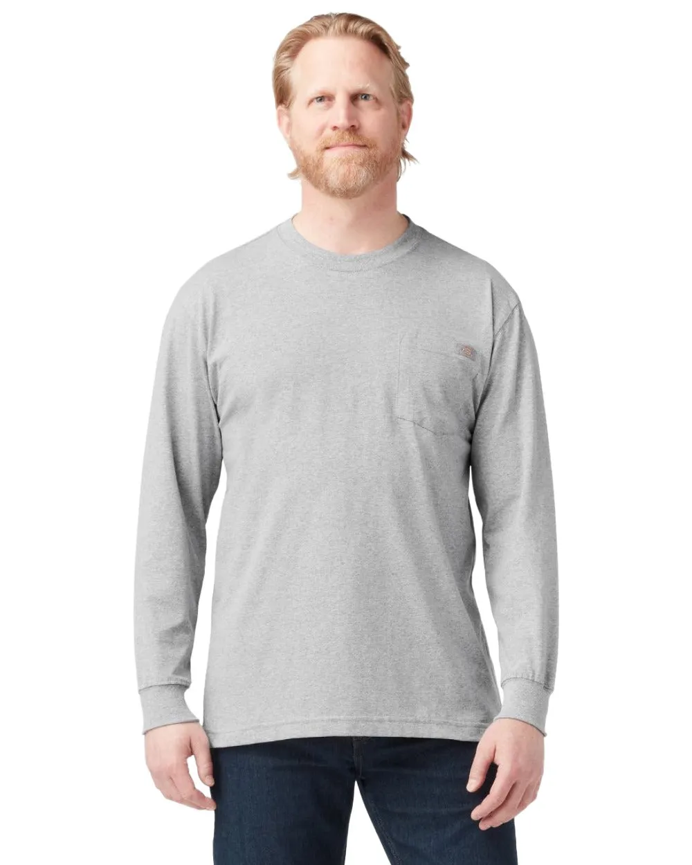 Dickies Mens Long Sleeve Pocket T-Shirt Warm Sweatshirts for Men