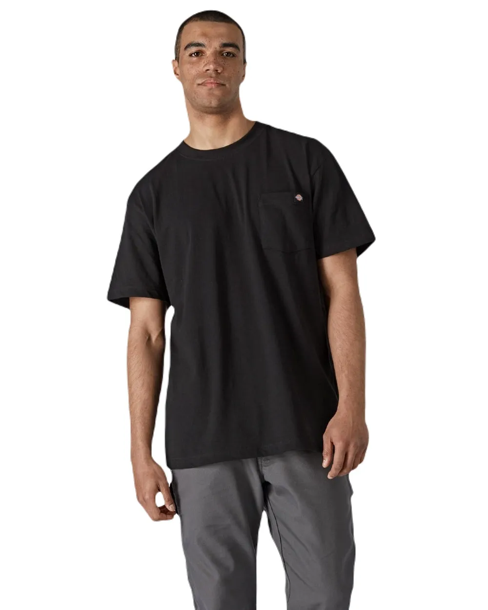 Dickies Mens Short Sleeve Pocket Cotton T-Shirt Cotton Farming Shirts