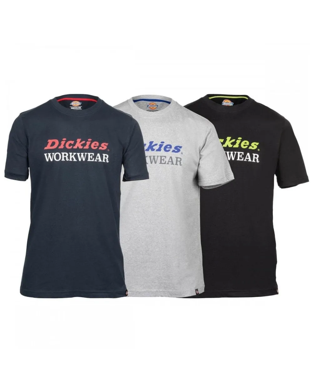 Dickies Rutland 3 Pack Graphic T-shirt Classic Fit T-Shirts Men