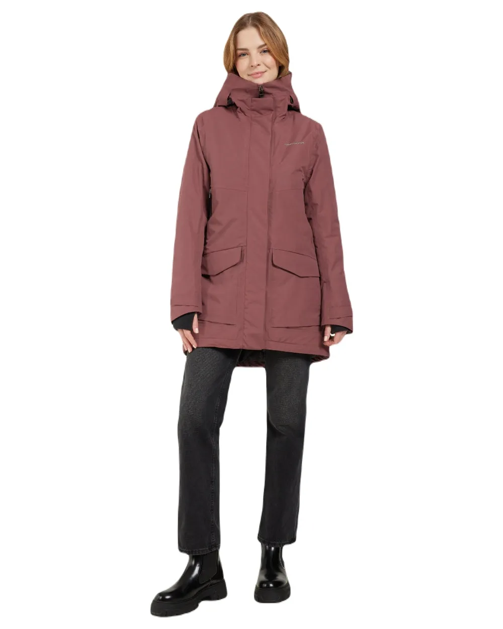 Didriksons Frida Womens Parka 7 Clearance Hiking Waterproof Jackets