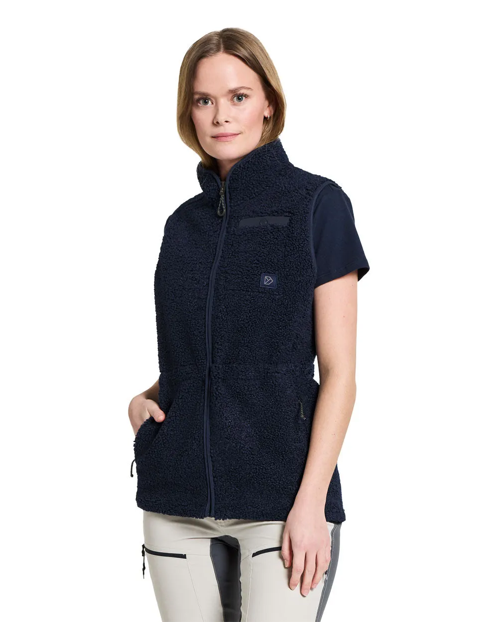 Didriksons Libra Womens Vest Walking Fleece Jackets