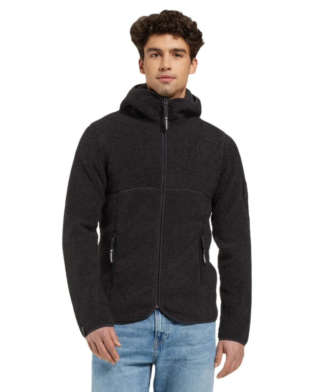Didriksons Mens Bror Full Zip Fleece Jacket 3 Hooded Sweatshirts Men