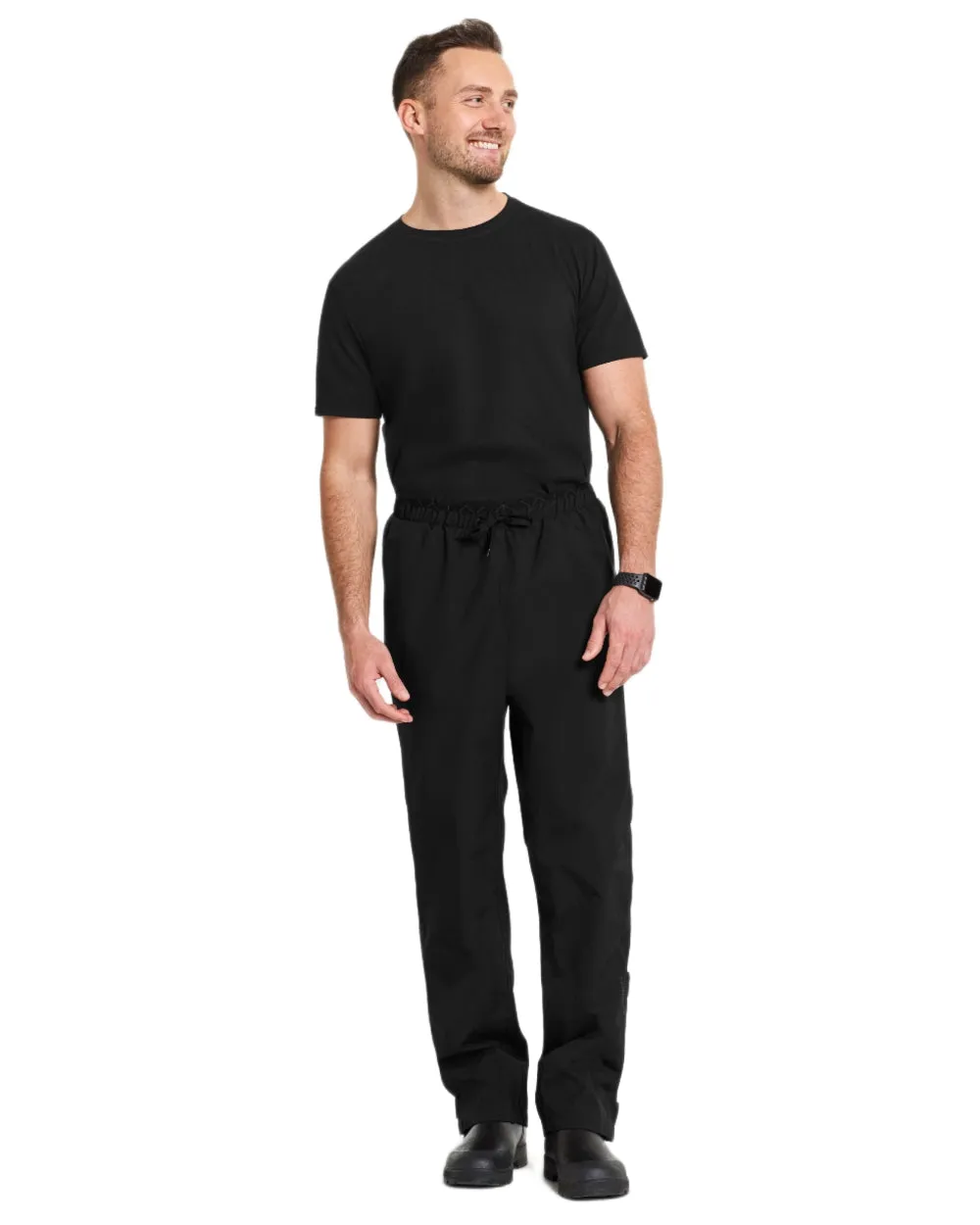 Didriksons Mens Grit Rain Pants Waterproof Overtrousers Men