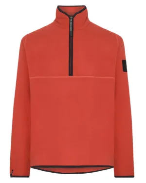 Didriksons Mens Hannes Half Zip Sweater Heavyweight Winter Shirts