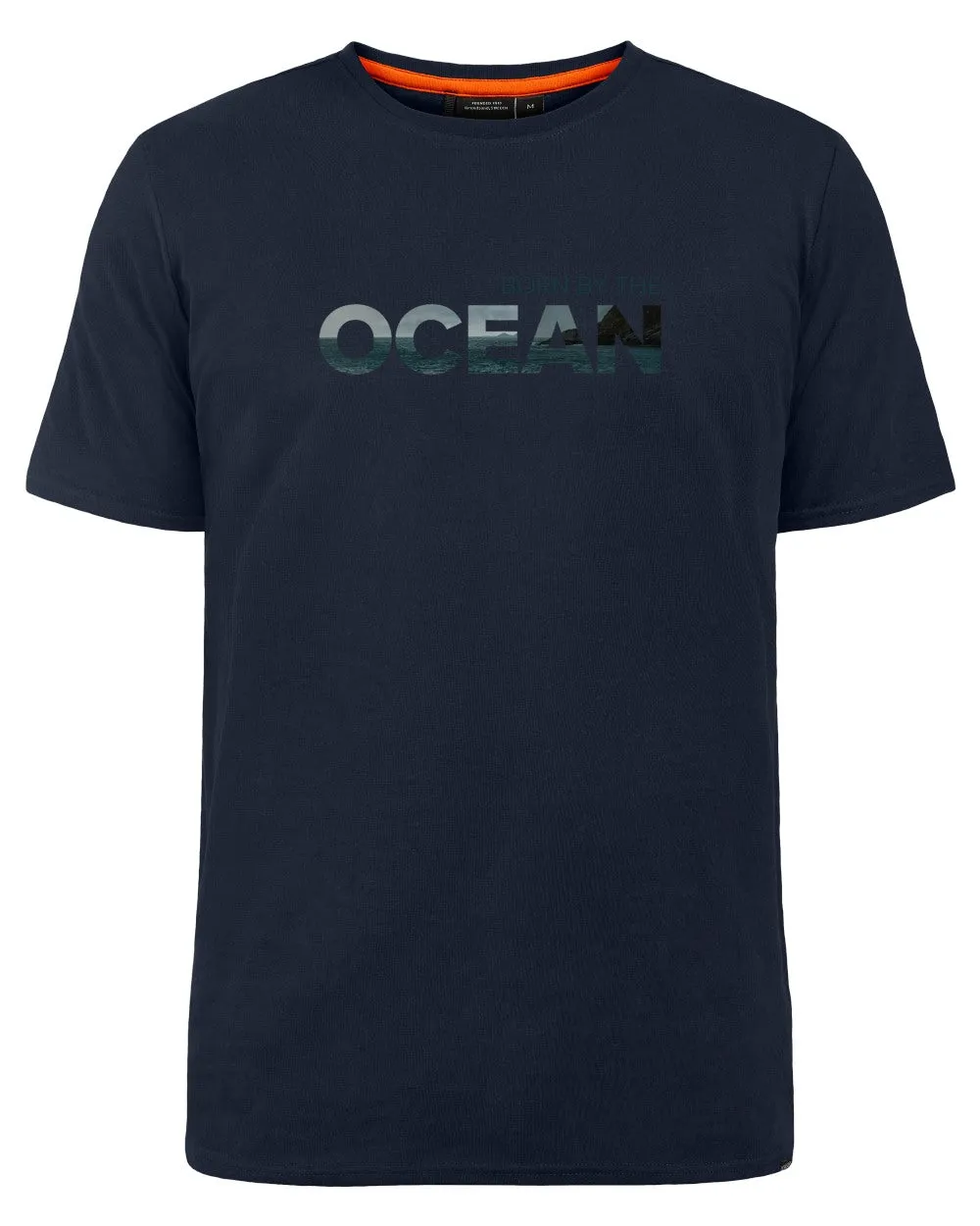 Didriksons Mens Harald Ocean T-Shirt Cotton Crew Neck Tees Men