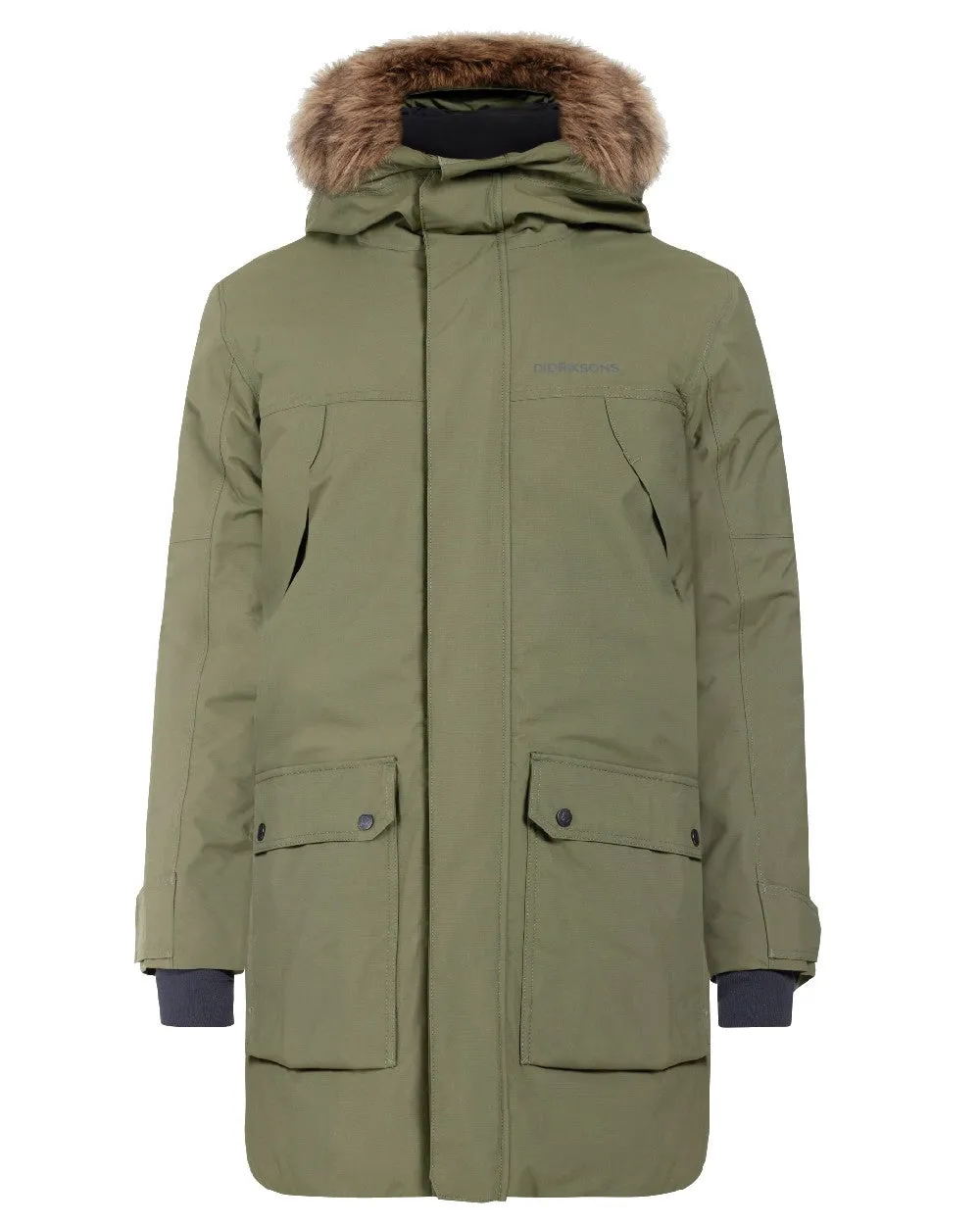 Didriksons Mens Rick Parka Insulated Winter Parkas