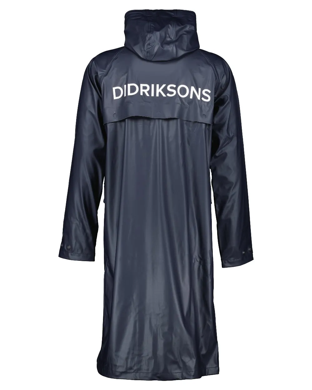 Didriksons Mens Sund Printed Long Parka Lightweight Rain Jackets
