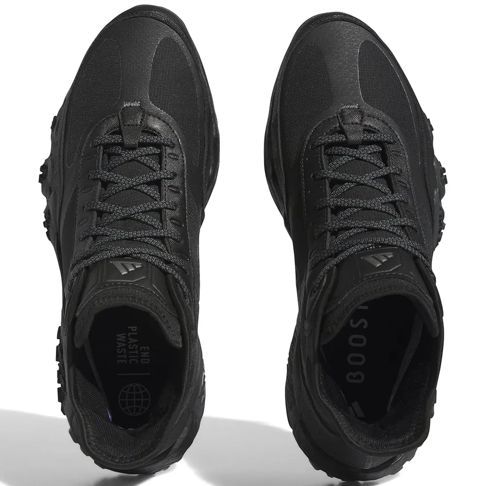 Thanksgiving Day Sale Adidas Adicross Gore-Tex Spikeless Waterproof Shoes - Core Black/Dark Silver Metallic/Grey Five