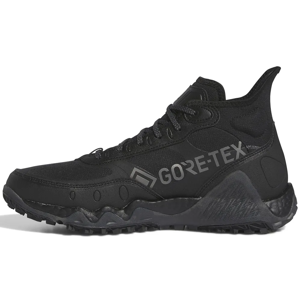 Keep Going Strong Footwear for the Fearless Adidas Adicross Gore-Tex Spikeless Waterproof Shoes - Core Black/Dark Silver Metallic/Grey Five