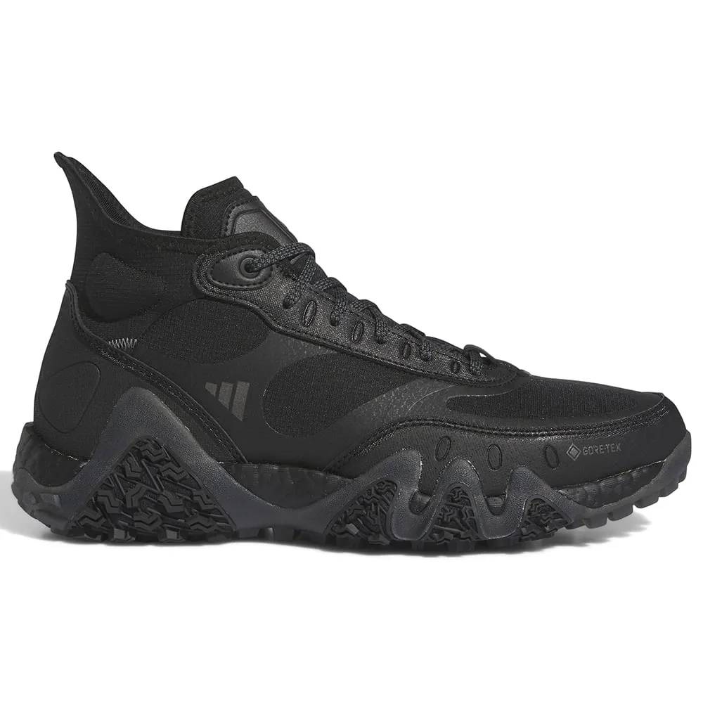 Cyber Monday Sale Adidas Adicross Gore-Tex Spikeless Waterproof Shoes - Core Black/Dark Silver Metallic/Grey Five