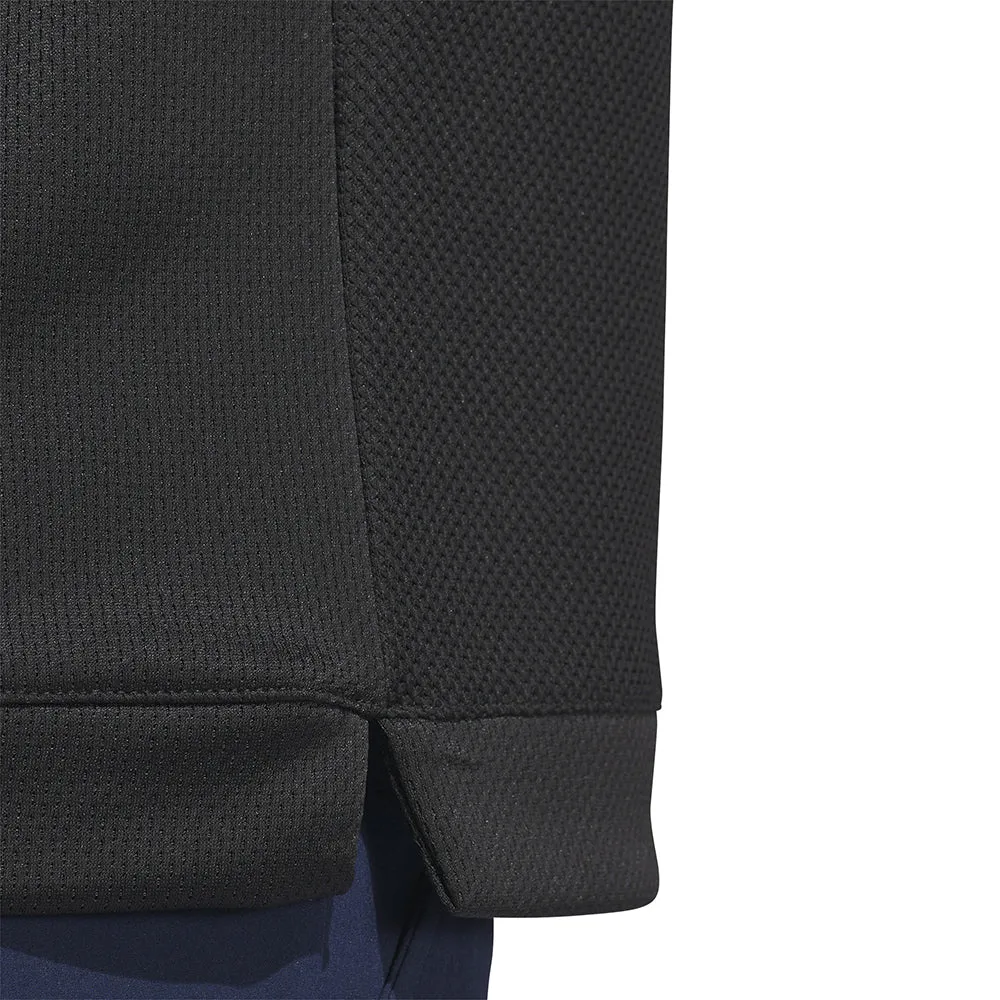 Adidas Textured 1/4 Zip Pullover - Black Empower Your Journey Own the Moment
