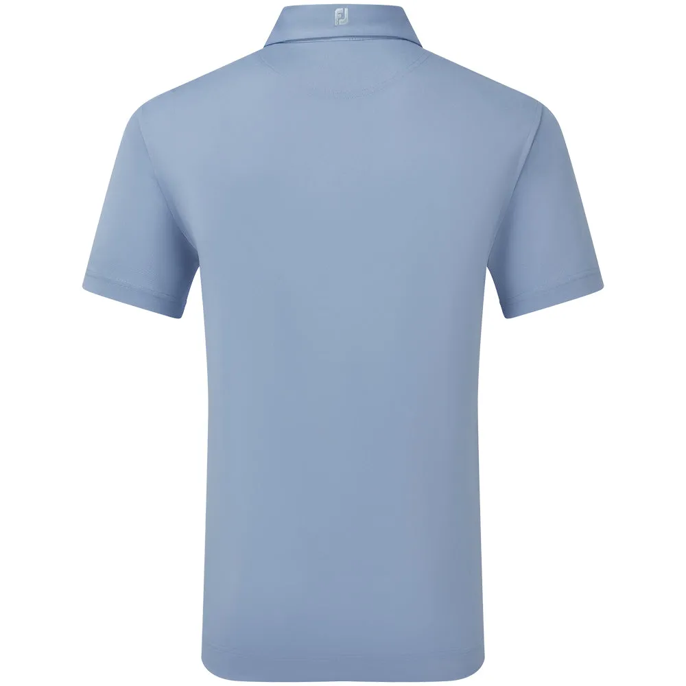Footjoy Stretch Pique Solid Polo Shirt - Storm Dress from the Feet Up Deal Of The Century
