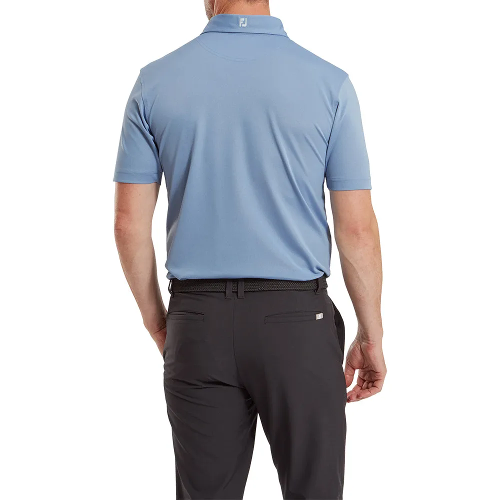 Dare to Lead Footjoy Stretch Pique Solid Polo Shirt - Storm