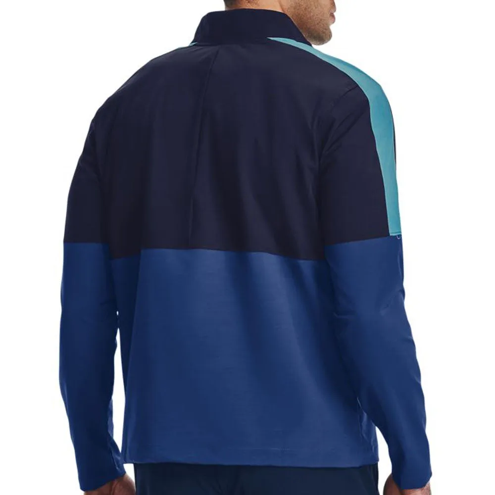 Under Armour Storm Windstrike 1/2 Zip Pullover - Blue Mirage/Midnight Navy Own the Moment