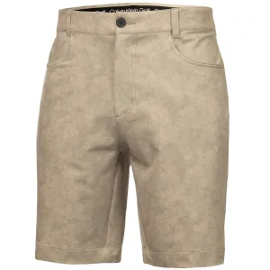 Break Boundaries Own the Streets Calvin Klein Genius Printed Stretch Shorts - Cameo Green