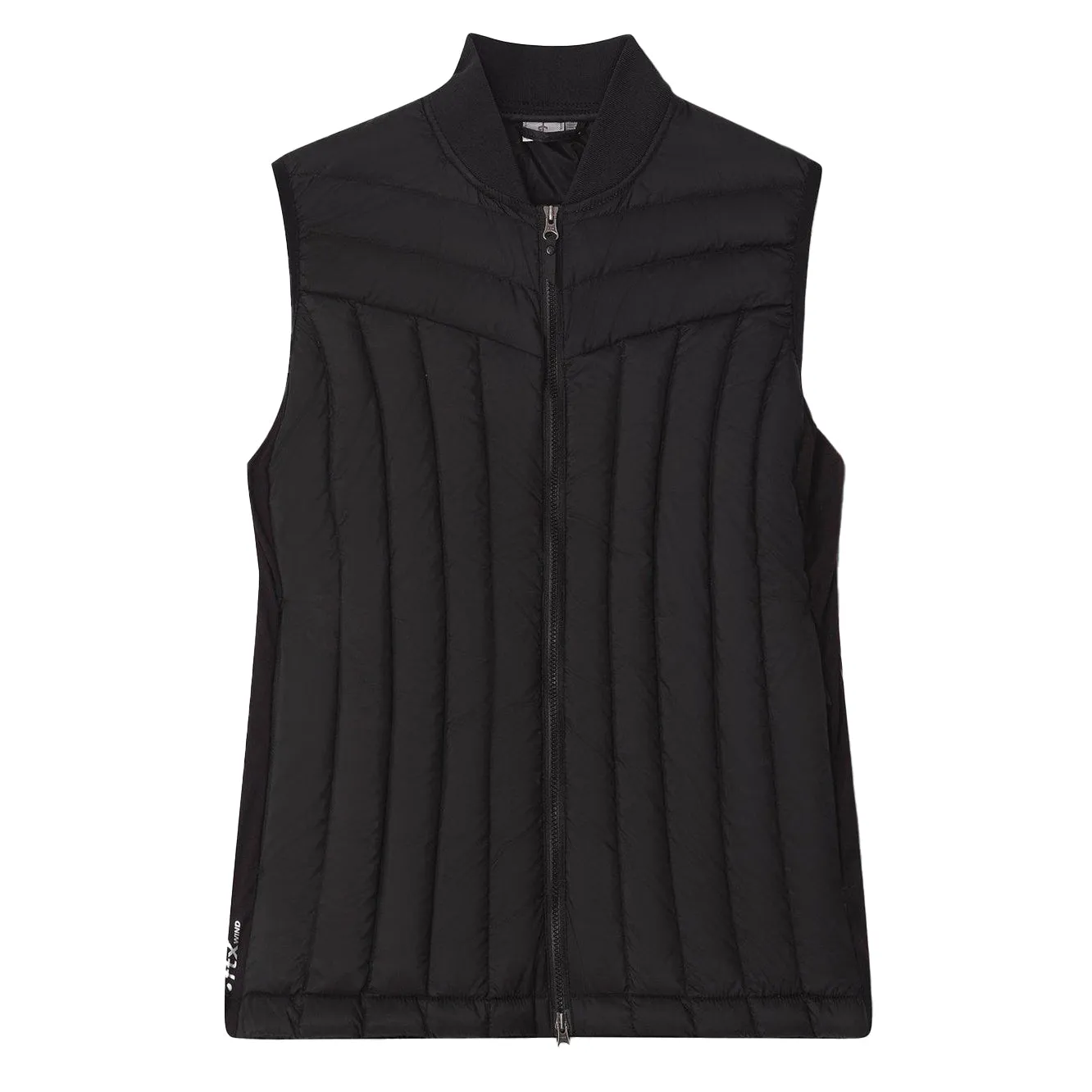 Chase What Moves You Cross Women'S Hybrid Golf Vest - Black