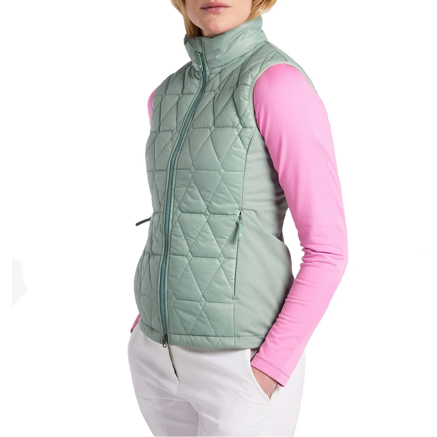 President's Day Sale Cross Women'S Primas Golf Vest - Milky Jade