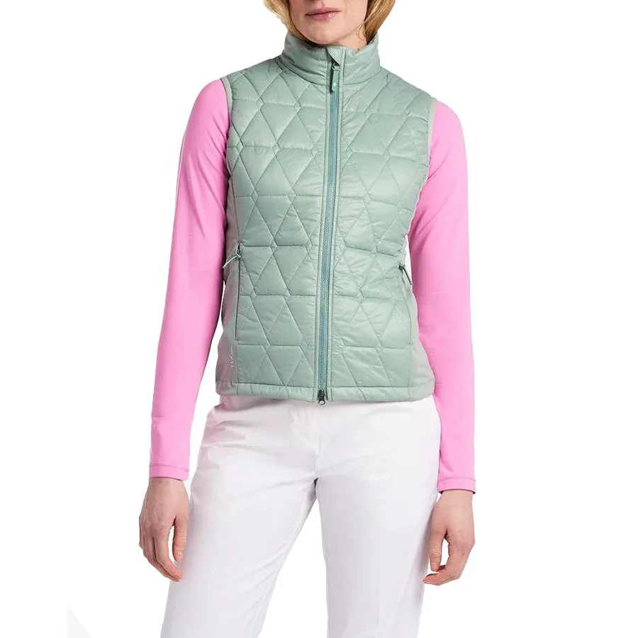 Christmas Eve Sale Cross Women'S Primas Golf Vest - Milky Jade