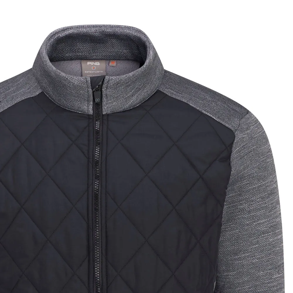 All Saints' Day Sale Confidence Starts Here Ping Aaran Jacket - Steel Marl/Black