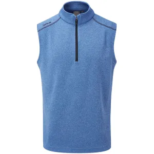 Halloween Sale Ping Ramsey 1/2 Zip Gilet - Snorkel Blue Marl
