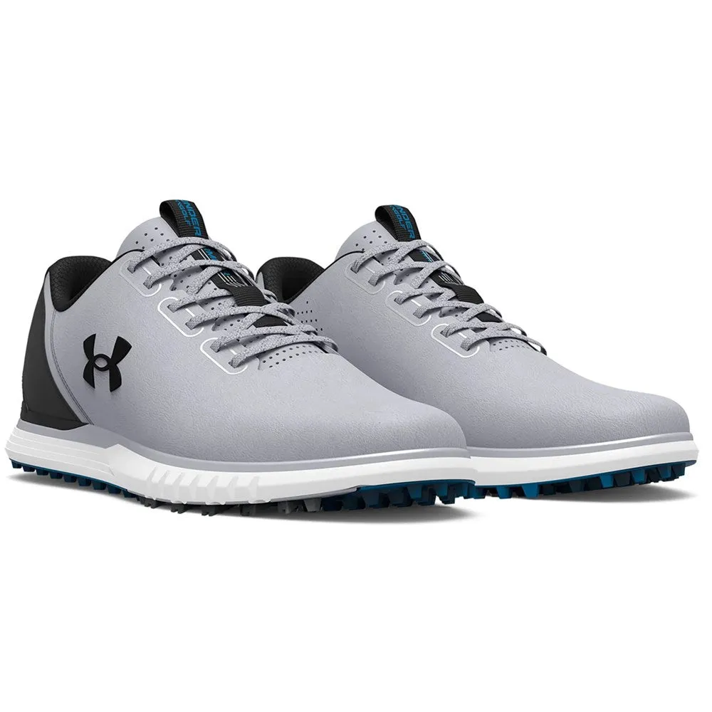 Loud Looks, Smooth Moves Under Armour Medal 2 Wide Spikeless Golf Shoes - Mod Grey/Jet Grey/Black