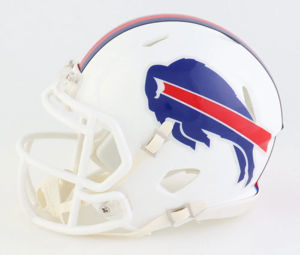 Doug Flutie Signed Buffalo Bills Mini Helmet Beckett / 1998 Comeback Player Year