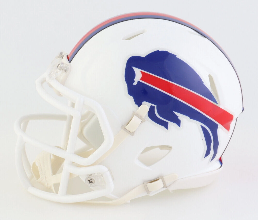 Doug Flutie Signed Buffalo Bills Mini Helmet Beckett / 1998 Comeback Player Year