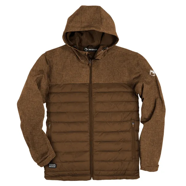 Dri Duck - Men'S Pinnacle Softshell Puffer Jacket Game-Changer Footwear