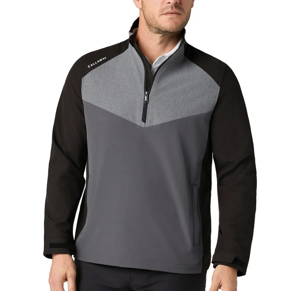 Callaway 1/2 Zip Wind Jacket - Caviar Break Boundaries Black Friday Sale