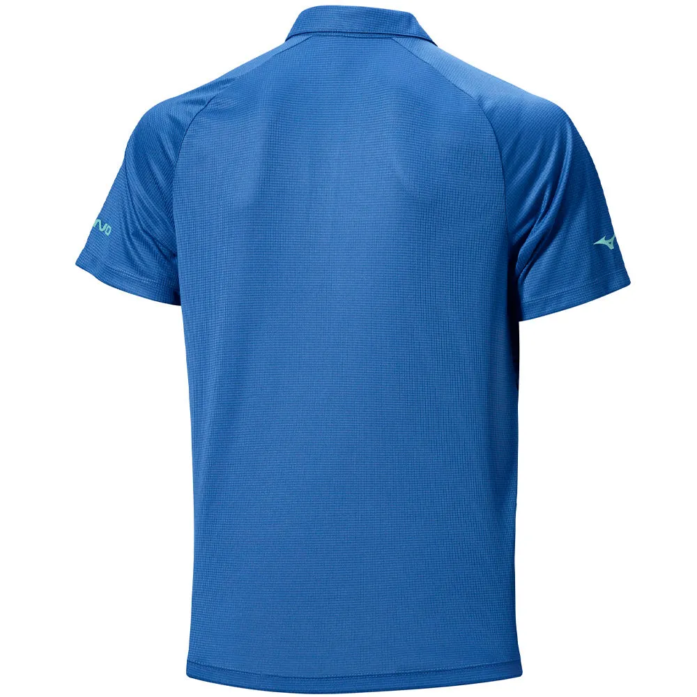Mizuno Rb Polo Shirt - Dazzling Blue Step into the Beat Unapologetically You