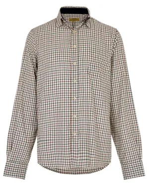 Dubarry Connell Tattersal Check Shirt Classic Long Sleeve Shirts Men