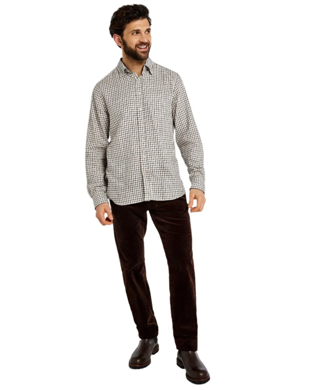Dubarry Connell Tattersal Check Shirt Tattersall Dress Shirts Men