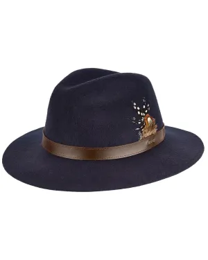 Dubarry Ladies Gallagher Felt Hat Shooting Wide-Brim Hats