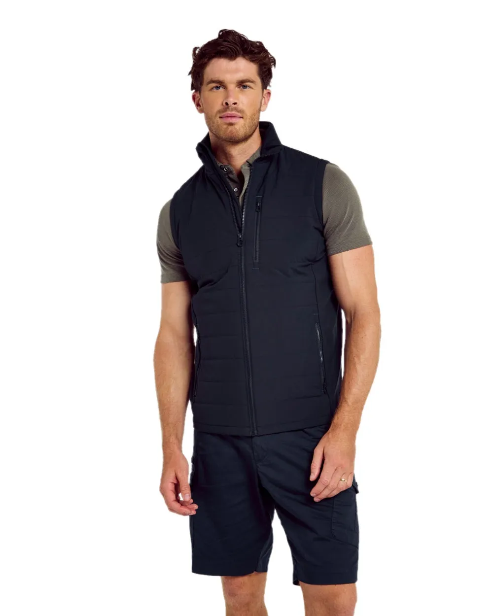 Dubarry Mens Baltic Fleece Gilet Long Sleeve Cotton Shirts