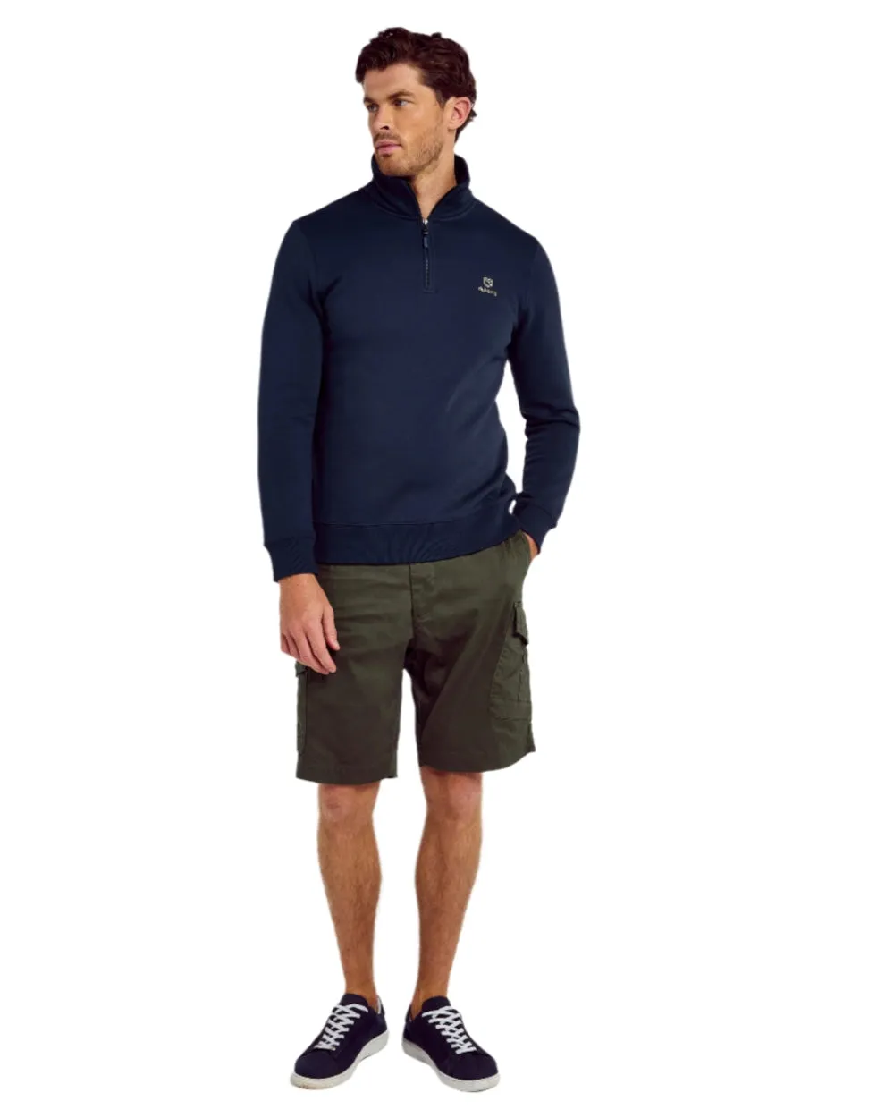 Dubarry Mens Boyce Zip Neck Sweater Men's Knit Sweaters