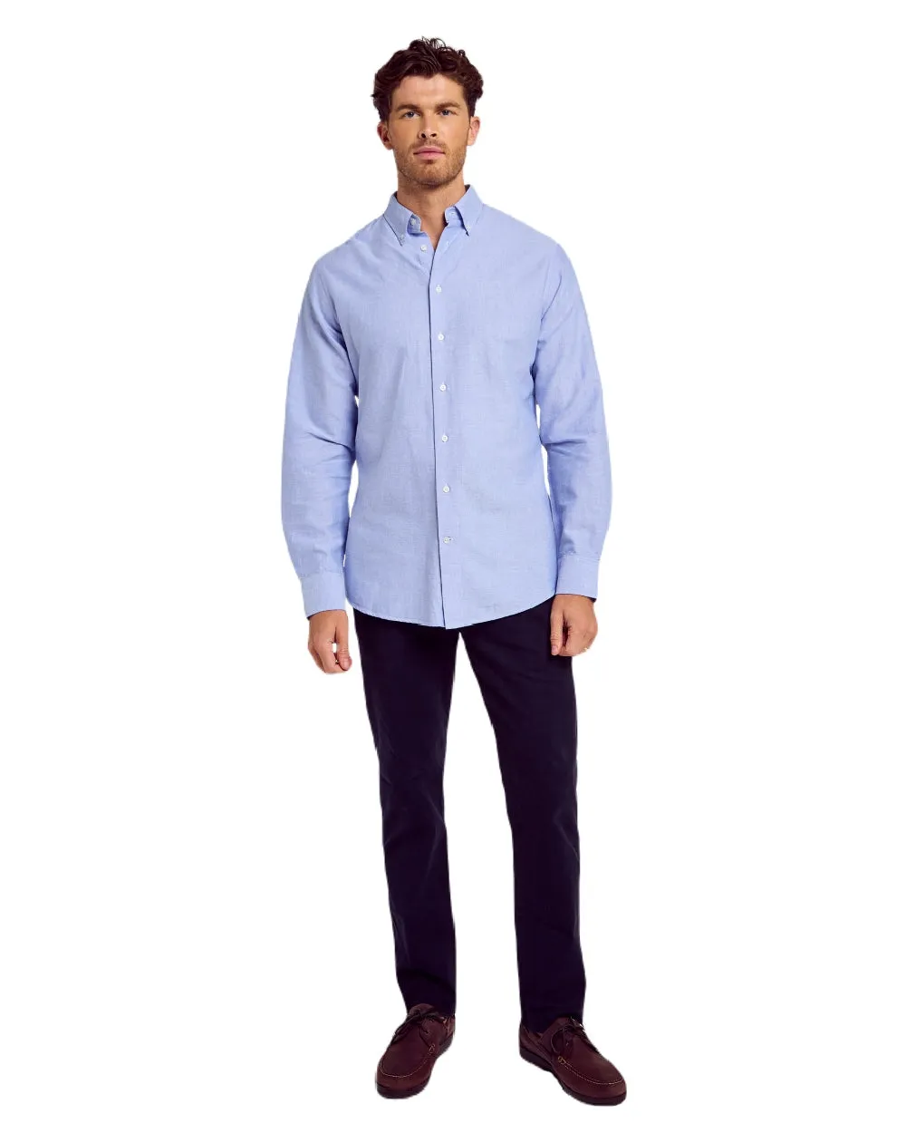 Dubarry Mens Clontarf Oxford Shirt Long Sleeve Casual Shirts