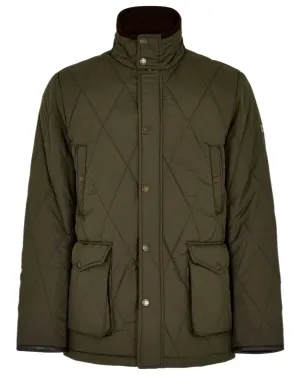 Dubarry Mens Farmley Quilted Jacket Diamond Quilted Jackets