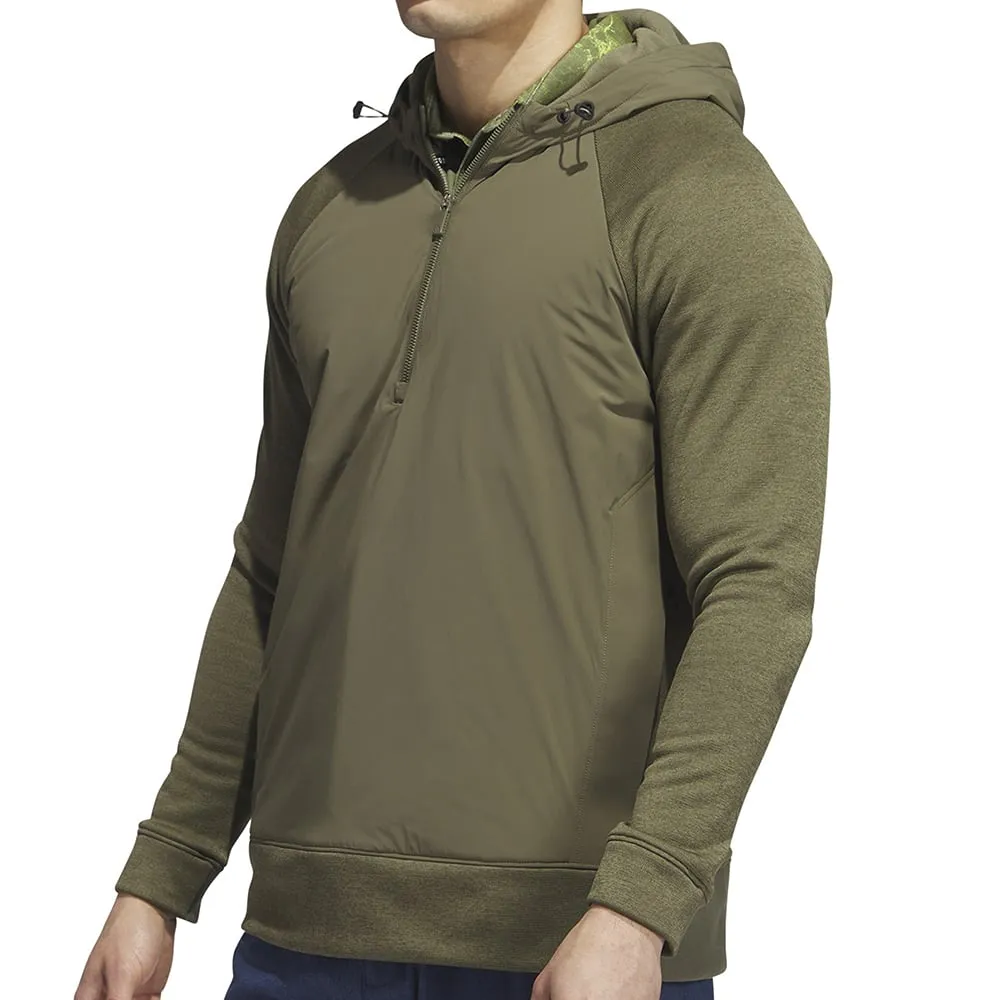 Adidas Ultimate365 Frostguard Hoodie - Olive Strata Made to Move Own the Vibe