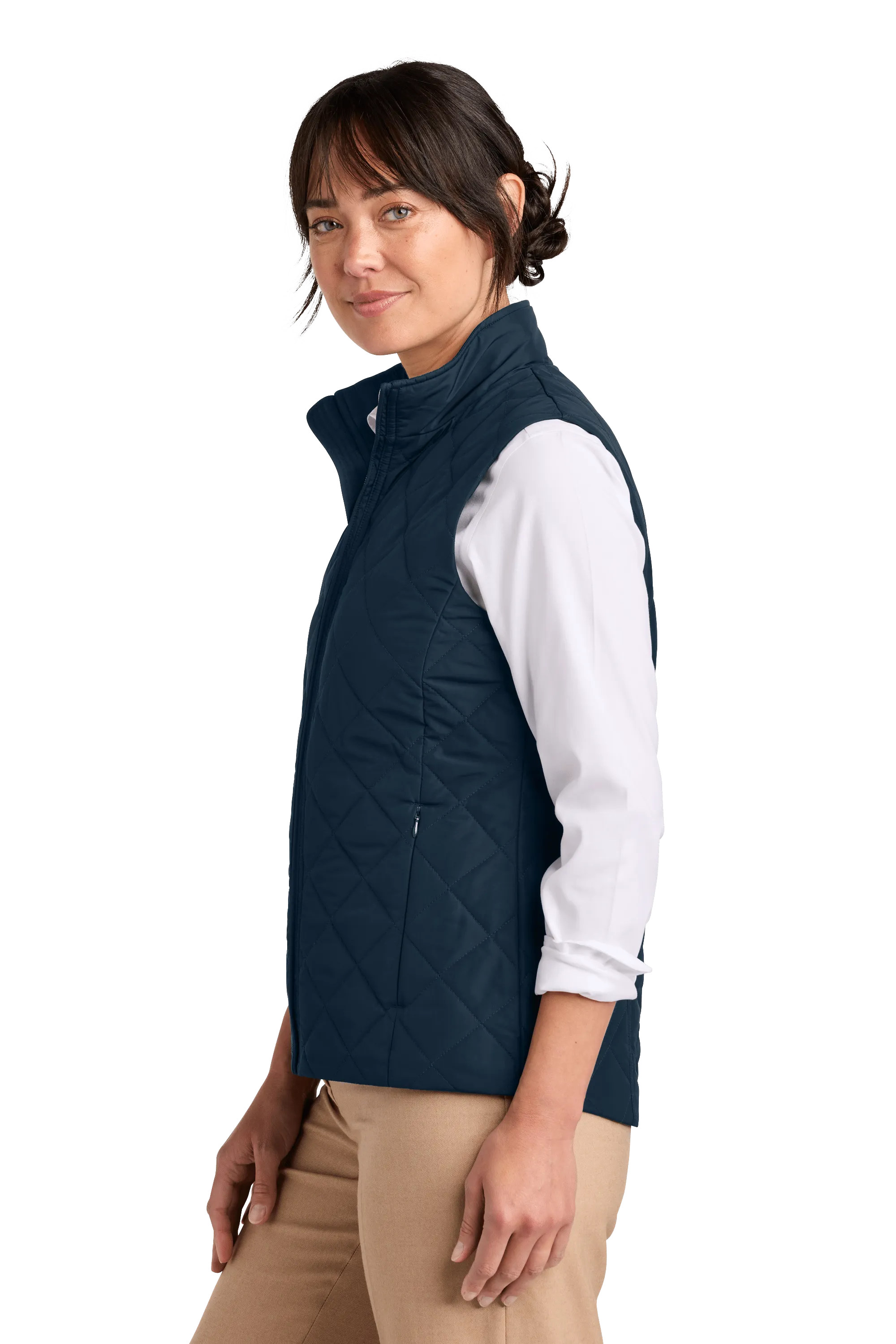All Saints' Day Sale Brooks Brothers - Women'S Diamond Quilted Vest
