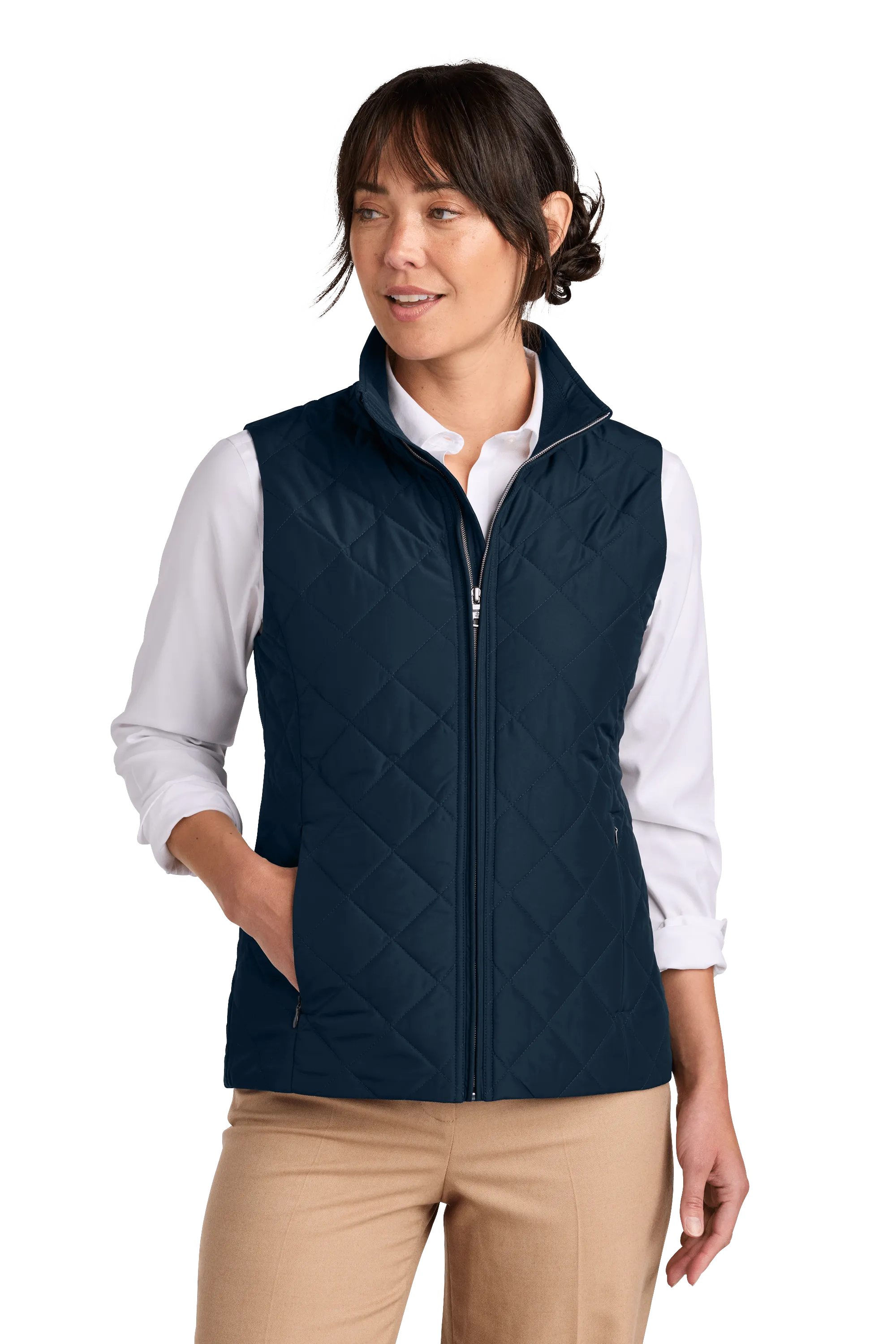 Flash Sale President's Day Sale Brooks Brothers - Women'S Diamond Quilted Vest