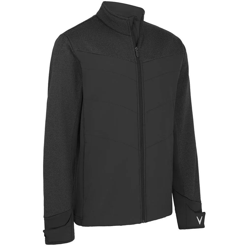 Callaway Primaloft Insulated Jacket - Black Heather Move Beyond Ordinary